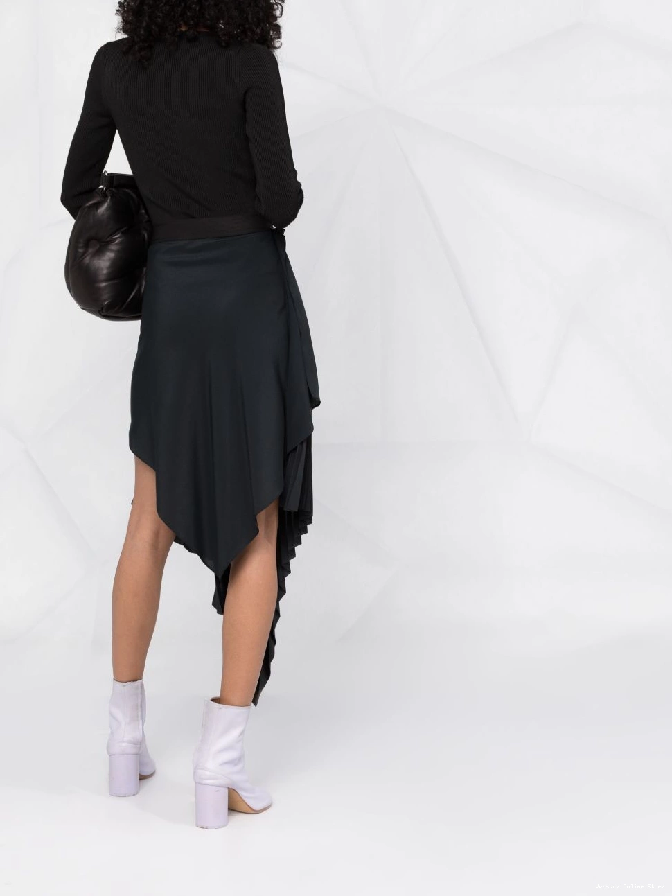 Affordable asymmetric pleated Women skirt Versace 0714